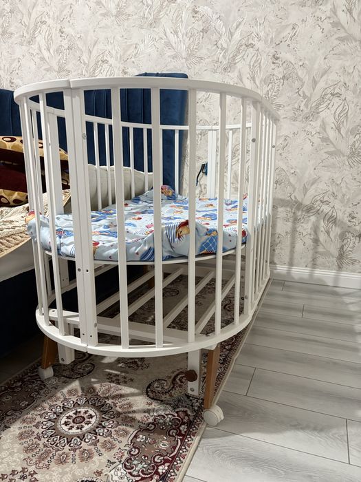 Манеж с матрасом