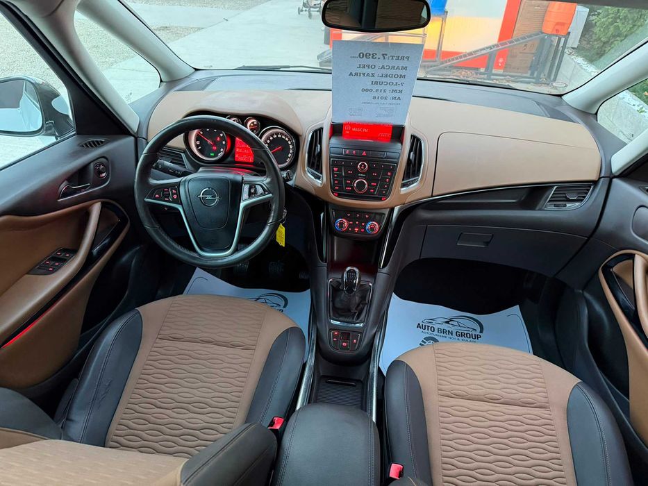 Opel Zafira 1.6 Diesel/ 7 Locuri/ Navigatie/ Piele/ Rate/ Garantie