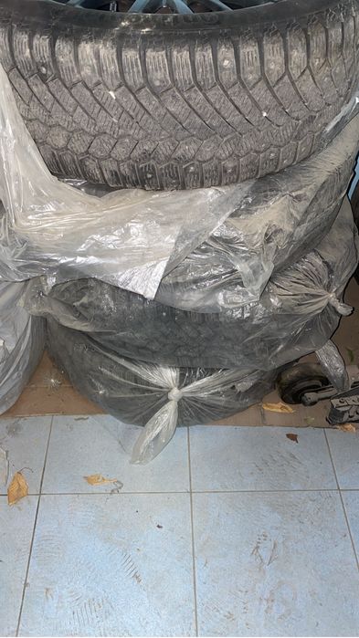 Диски с резиной Шипованные