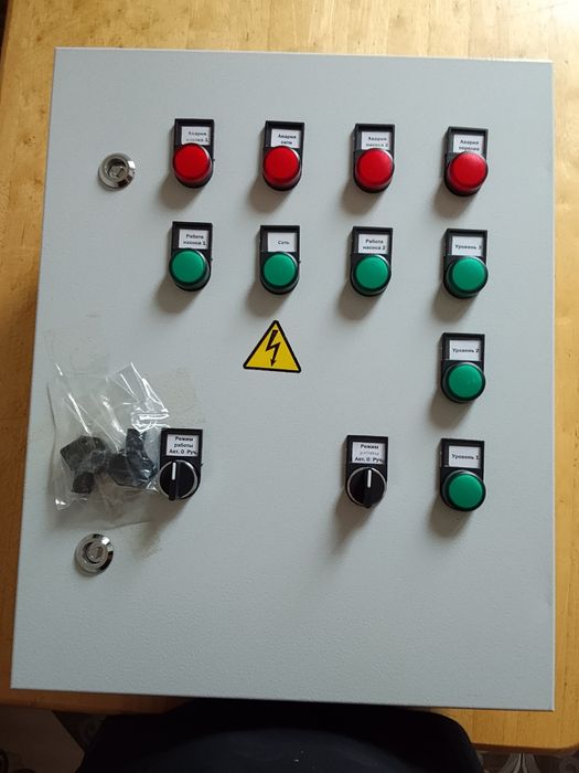 Электрощит управления насосами кнс