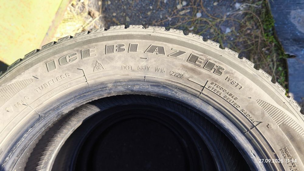 Продам б/у 4-е зимние шины Sailun.