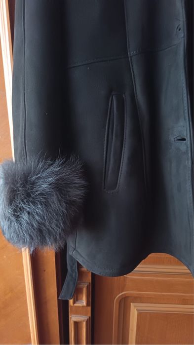 Cojoc dama  maro-blana