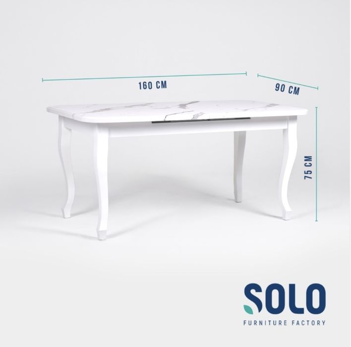 Стол Шейх Монте белый | Фабрика