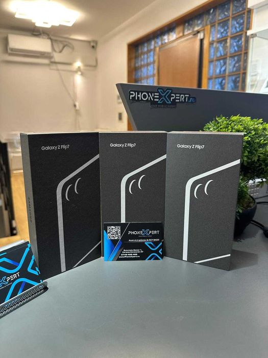 NOU in STOC Samsung Galaxy Flip 7 Coral Red 512GB Memorie FACTURA