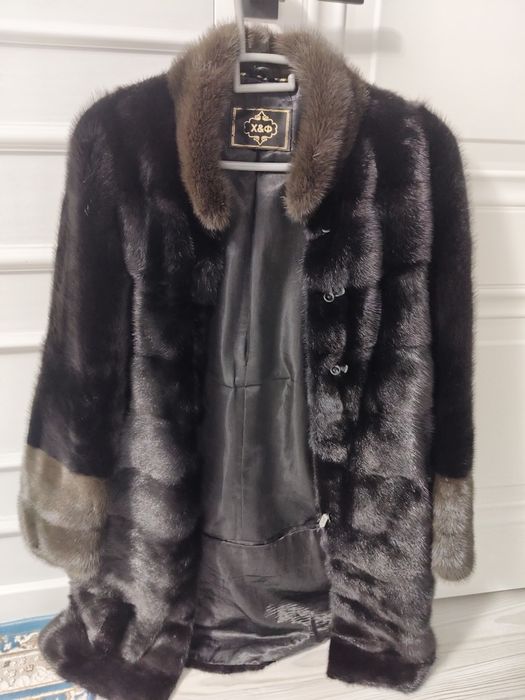 Норковая шуба в отличном состоянии