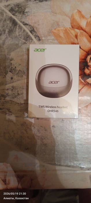 Внутриканальные наушники Acer