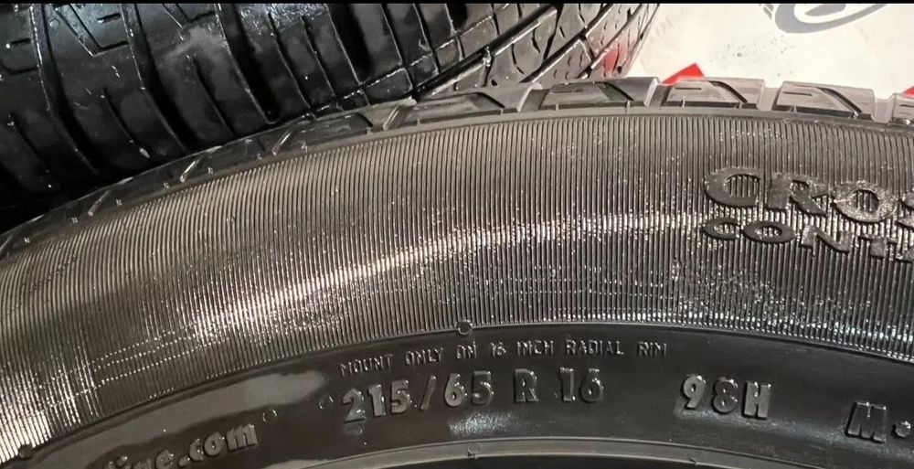 Продам летние шины Continental 215/65/16
