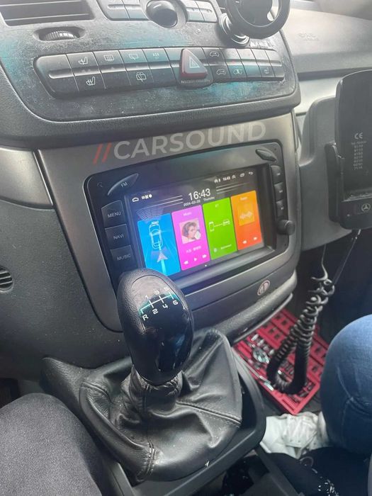 7" Мултимедия Android 15 Mercedes W203 W209 W168 W639 W210 Навигация