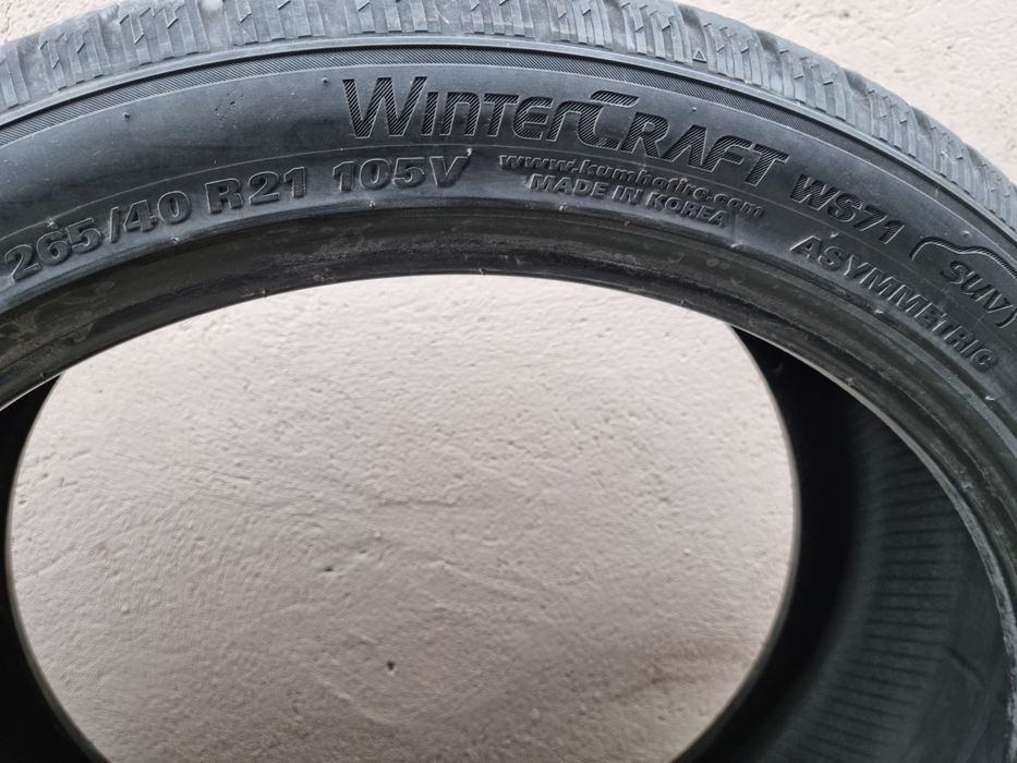 2 бр. 265 40 21 KUMHO WinterCraft WS71
