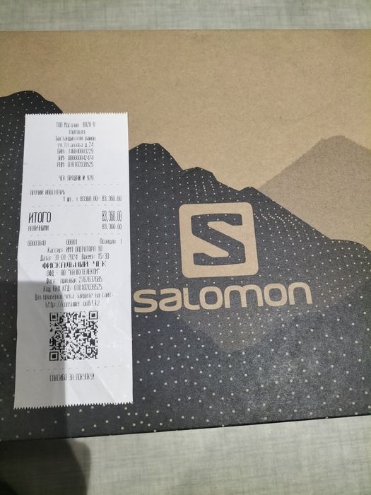 Salomon кроссовки