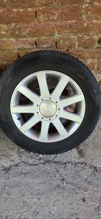 AUDI A6 магнезееви джанти със зимни гуми 225/55/16 7J×16 ET45 5×112 ЦО