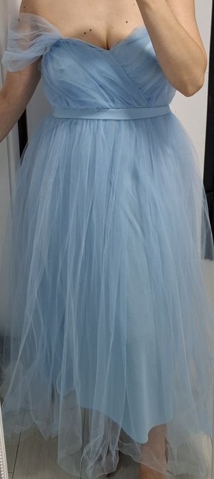 Vand rochie midi albastră
