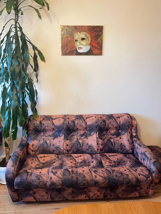 Холова гарнитура от 5 части с функция сън на дивана