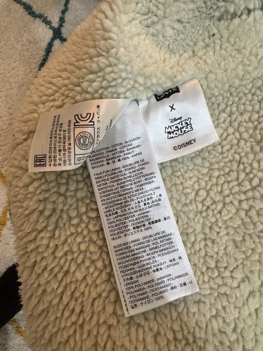 Geaca de blugi imblanita Levi’s Mickey Mouse