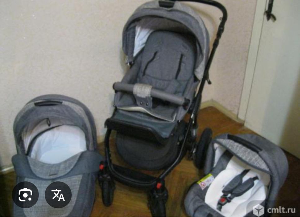 Adamex barletta коляска 3 в 1