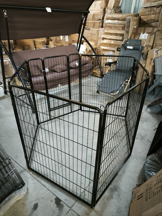 Gard decorativ, țarc pliabil pentru animale de companie