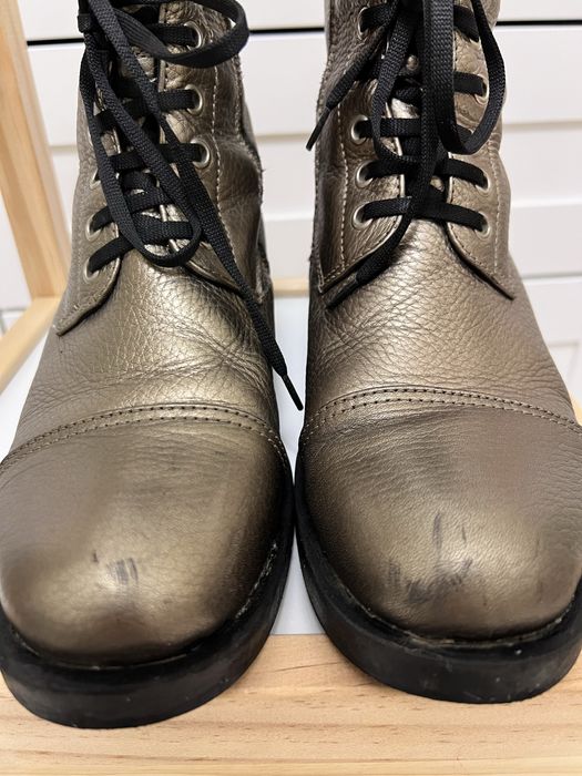 Ghete piele toamna iarna aurii Gemelli