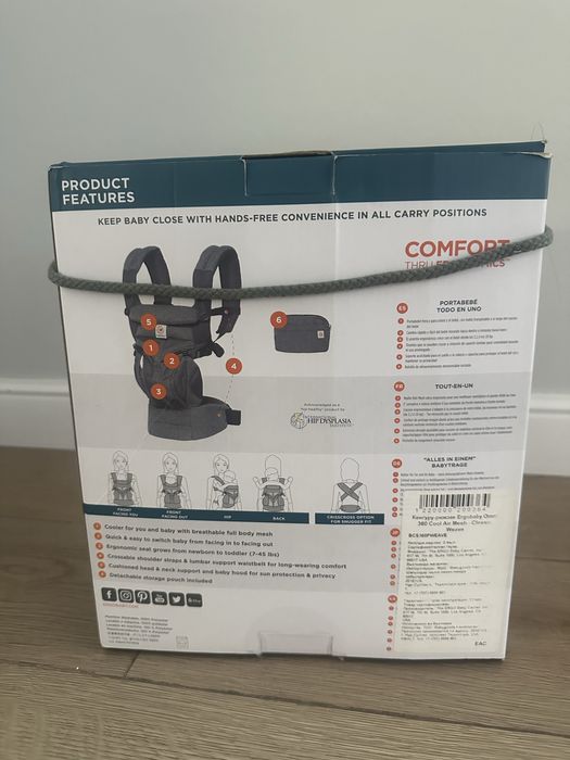 Эргорюкзак ergobaby