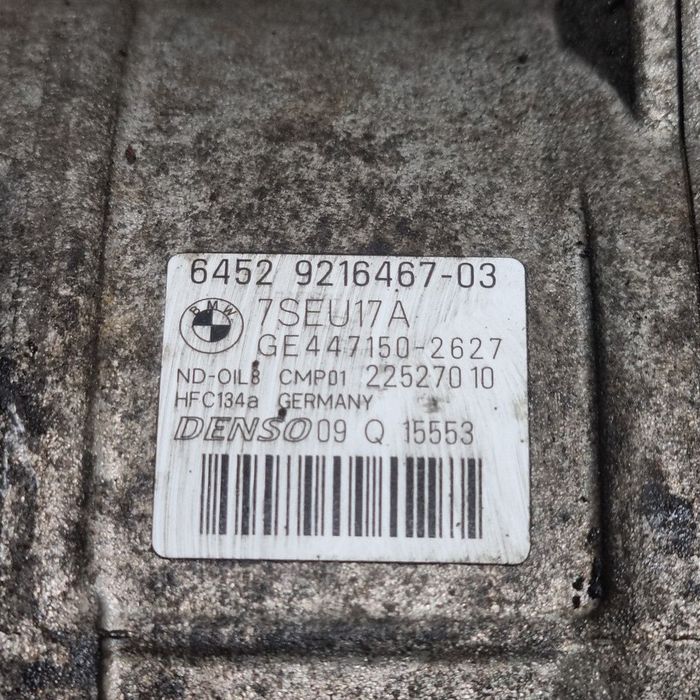 Compresor clima BMW X3 F25 2.0 D 2010 - 2014 184CP N47D20C (1478) Diesel 7SEU17A