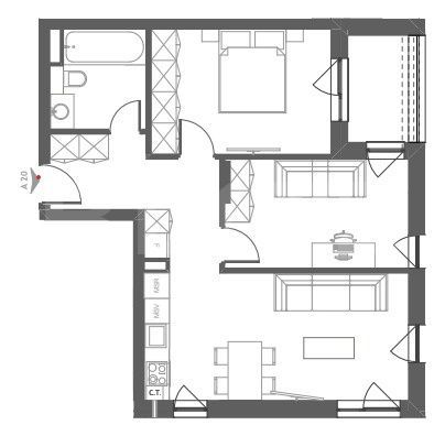 Comision 0%! Apartament 3 camere, finisat, balcon, garaj, zona Somesul