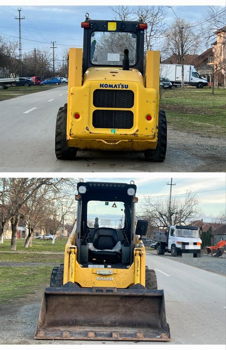 Miniîncarcător ca NOU Komatsu SK 815 714 mini încărcător cu 475ore