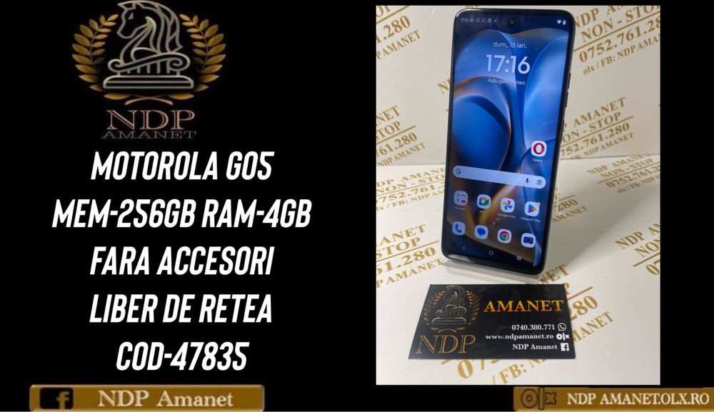 NDP Amanet Braila Motorola G05 (47835)