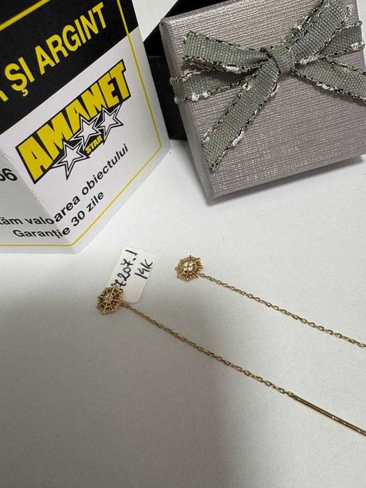 Cercei Lant Aur 14k 1.19gr (cdc)StarAmanet
