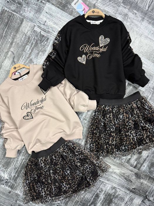 Комплект блуза с пола 3 до 10г