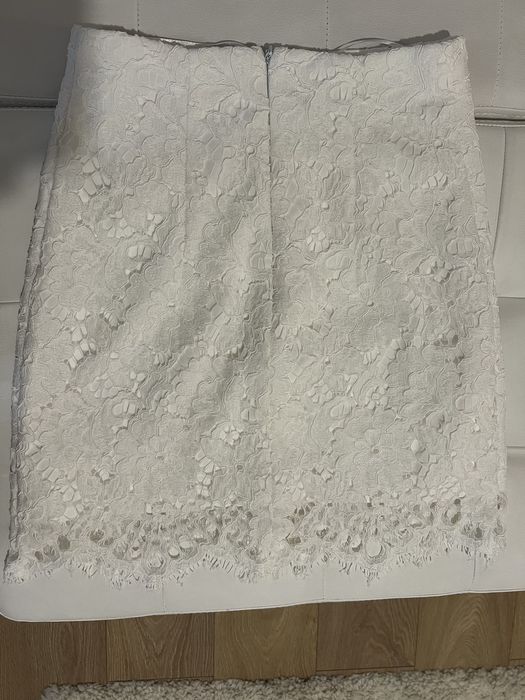 Комплект риза с къдри и пола Caramella Fashion