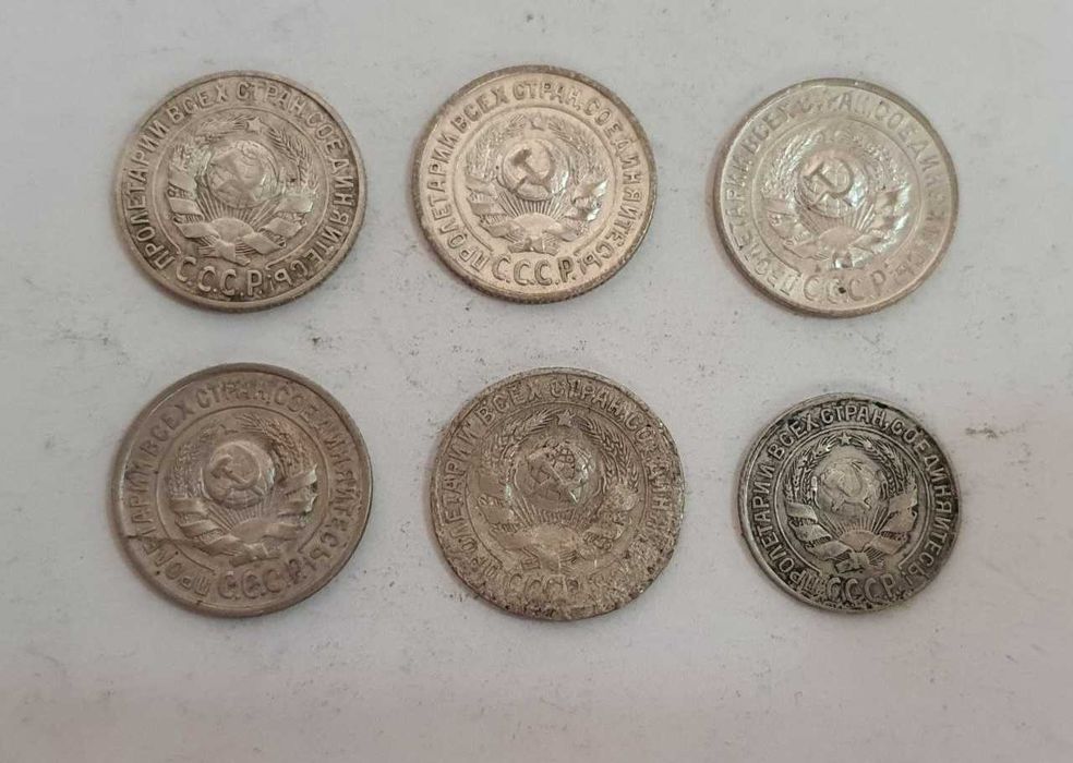 Серебряные Монеты СССР и РСФСР - 67 шт.