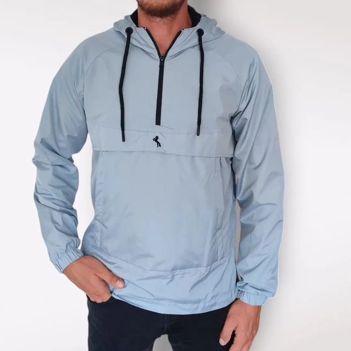 Hanorac pentru barbati cu broderie si gluga