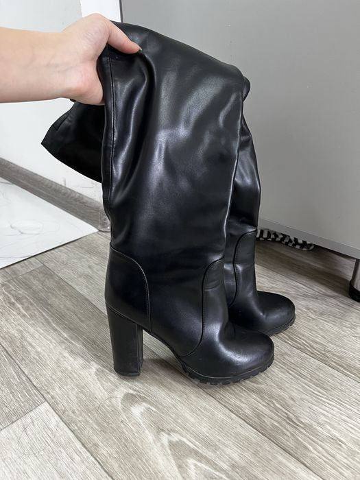 Зимний ботфорт сатамын