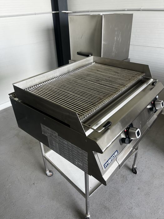 Gratar pe gaz premium dublu Olis Italia - roca vulcanica - linia 700 -2021