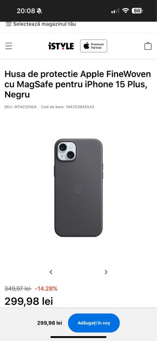Husa originala iphone 16 pro si 15 plus