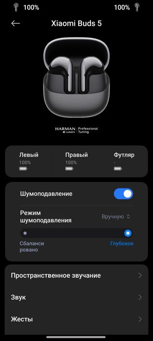 наушники Xiaomi buds 5