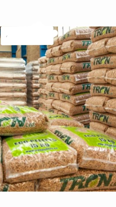 Пелети ТРОН  650.00 лв/пале ат 72 бр  Клас А 1 Иглолистни 100% налични