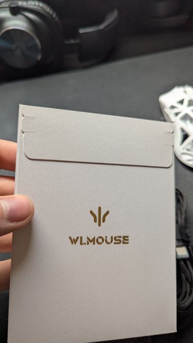 Мышка Wlmouse Beast X mini pro milky white