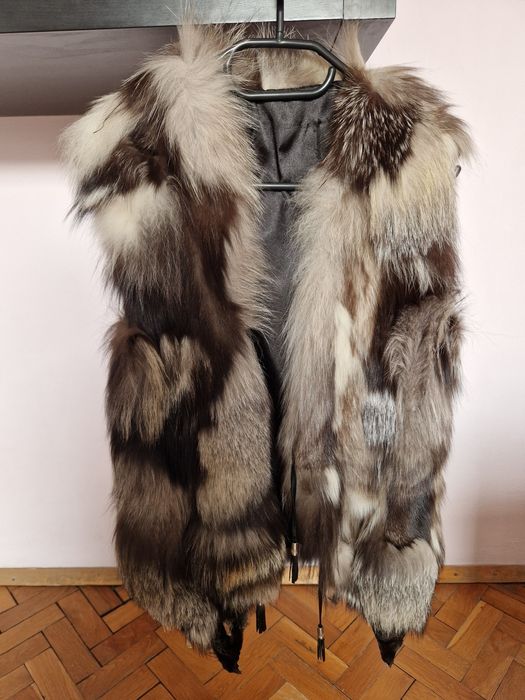 Елече естествена кожа с косъм