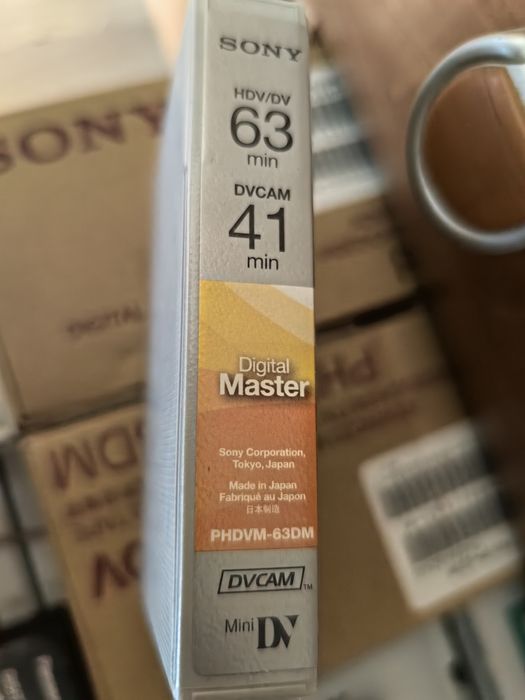 Mini DV Касети Sony Digiral master hdv 63min
