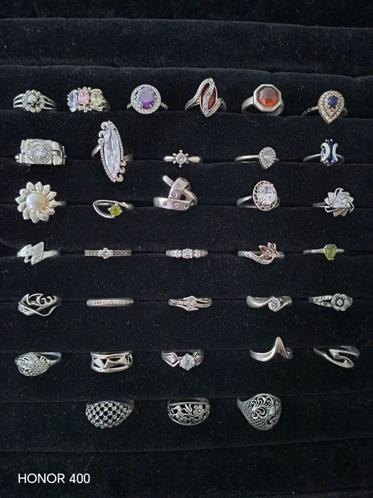 Серебряные кольца