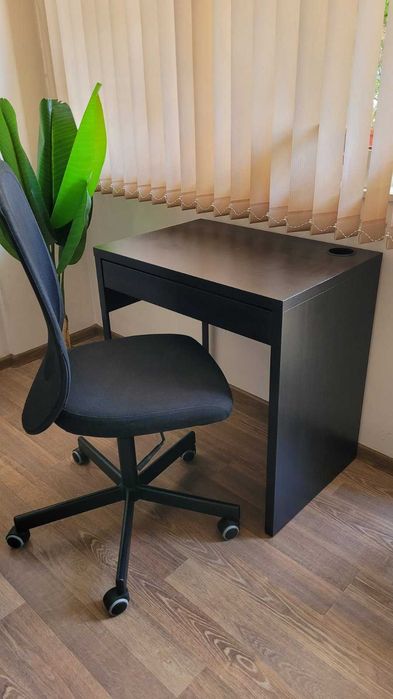 Офис стол IKEA FLINTAN – черен, ергономичен