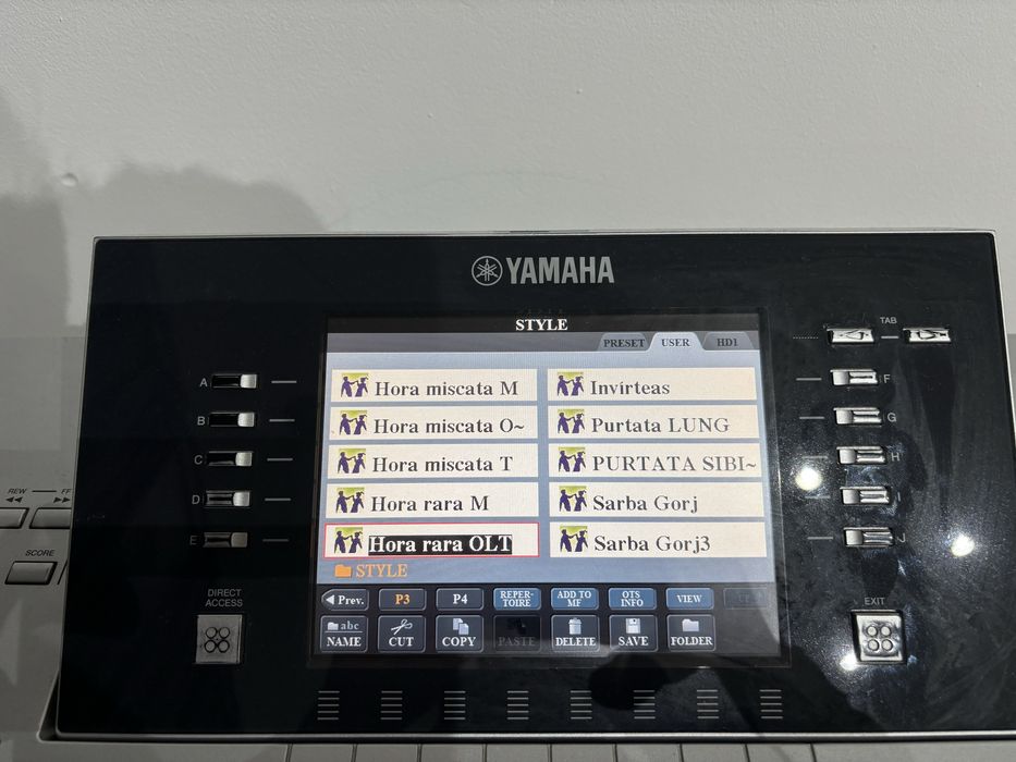 Orga Yamaha Tyros4