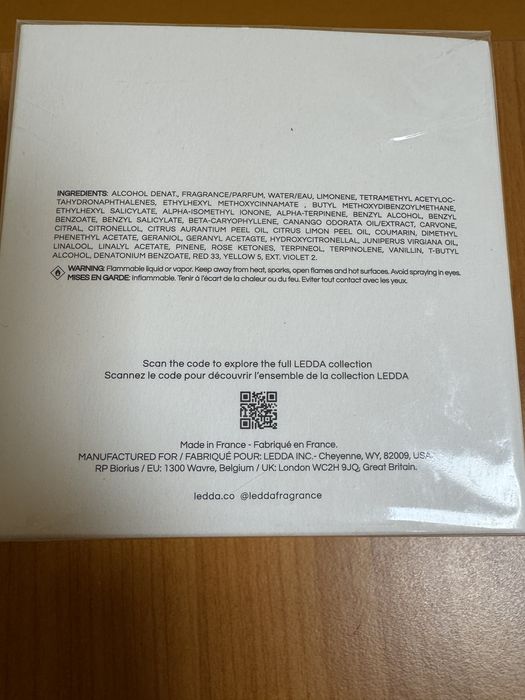 Parfum  Ledda Isla Coco !