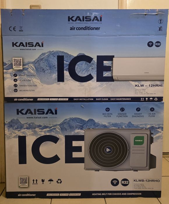 Инверторен климатик KAISAI ICE 12 000 BTU –  ГАРАНЦИЯ