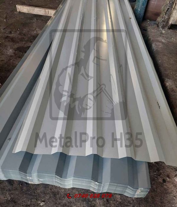 Vand Tabla Cutata H35 0.7mm - Lungime 6200mm