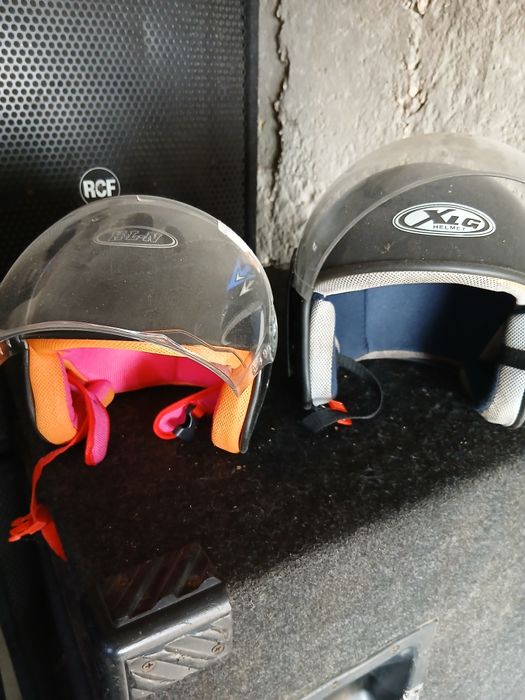 Каски за мотор със слюда