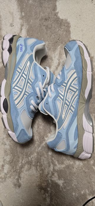 Asics gel nyc blue marimea 42 noi nepurtati fara cutie
