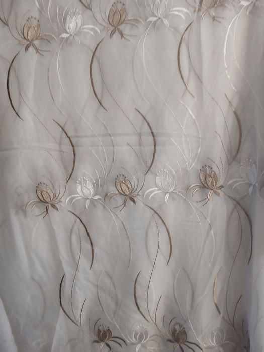 Тюль  разная на окна