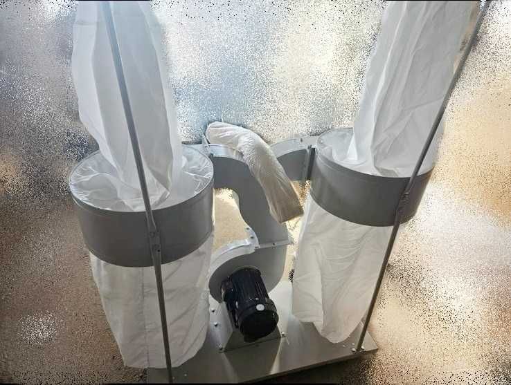 Аспирация прахоуловител за дърводелски цели