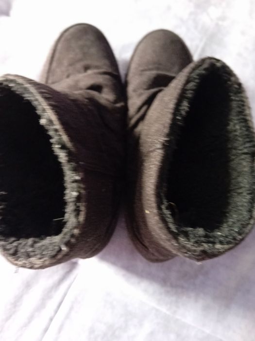 Велурени, топли  боти